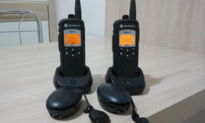 WALKIE TALKIE GENERAL ELETRIC ANTIGO NUNCA USADO — Miniatura 2