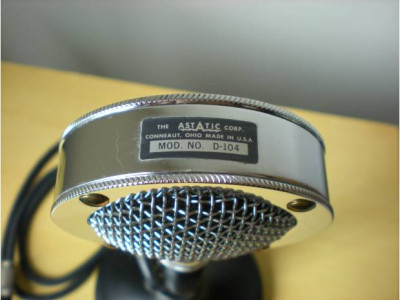 Microfone Vintage ASTATIC D104 (USA) — Miniatura 2