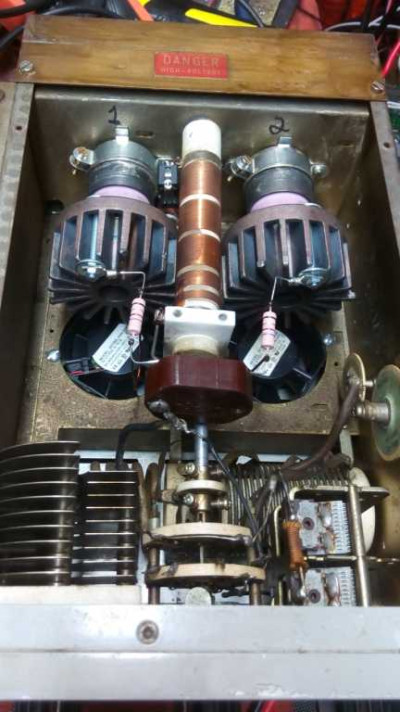 Linear Yaesu FL2100B com válvulas Gi7b — Miniatura 3