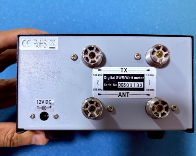 Nissei DG-503 Wattímetro / ROE Digital HF VHF UHF 200W — Miniatura 4