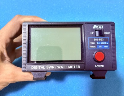 Nissei DG-503 Wattímetro / ROE Digital HF VHF UHF 200W — Miniatura 5